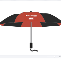 CertainTeed - NWIR Umbrella (Co-branded) - FREE + Shipping!